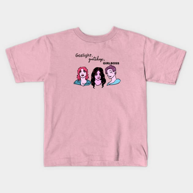 Three G's Kids T-Shirt by DixxieMae